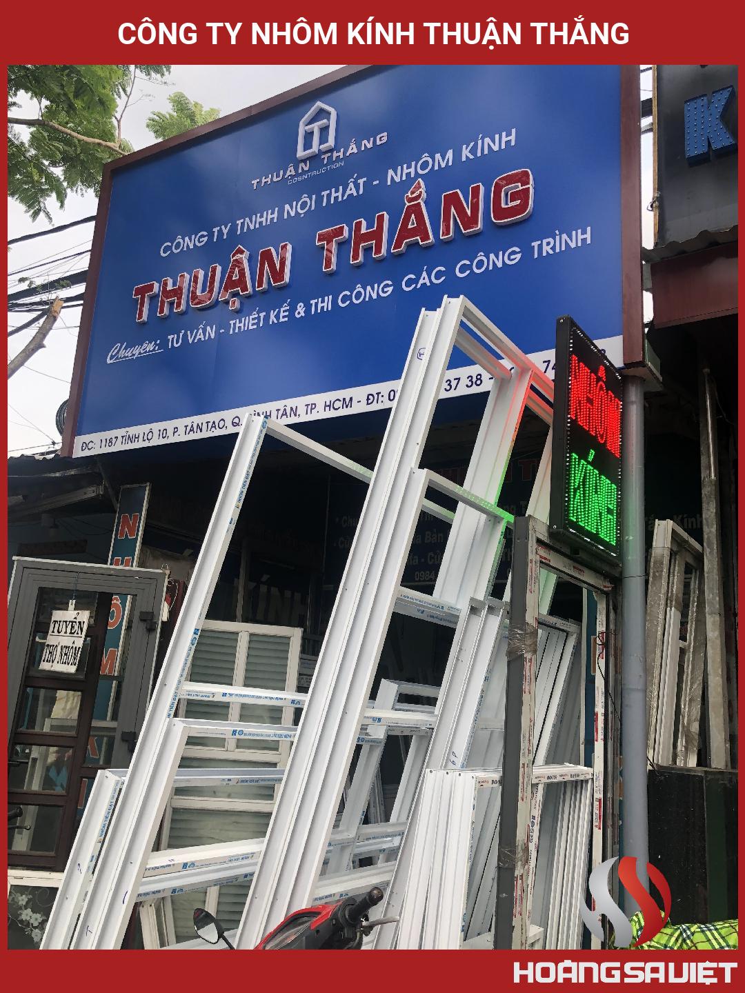 CÔNG TY NHÔM KÍNH THUẬN THẮNG CÔNG TY NHÔM KÍNH THUẬN THẮNG